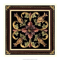Decorative Tile Design II Fine Art Print