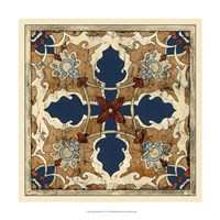 Vintage Woodblock VI Fine Art Print