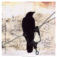 What Crows Reveal I by Ingrid Blixt - 17" x 17"