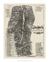 Quays of London V Fine Art Print