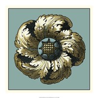 Floral Medallion II Fine Art Print