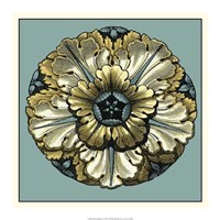 Floral Medallion V Fine Art Print