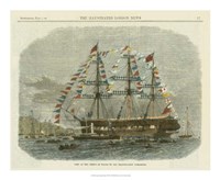 Antique Clipper Ship I Fine Art Print