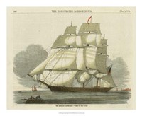 Antique Clipper Ship II Fine Art Print