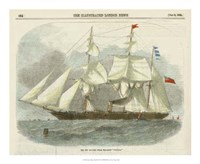 Antique Clipper Ship III Fine Art Print