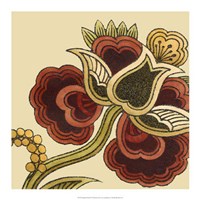 Paprika Floral I Fine Art Print