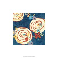 Indigo Garden IV Fine Art Print