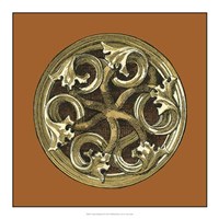 Graphic Medallion III Fine Art Print