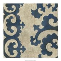 Indigo Suzani II Fine Art Print