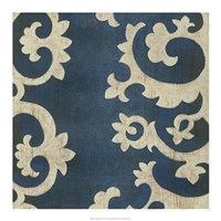 Indigo Suzani IV Fine Art Print