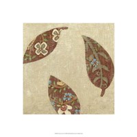 Linen Leaves II Fine Art Print