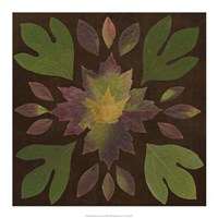 Kaleidoscope Leaves I Fine Art Print