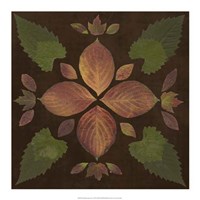 Kaleidoscope Leaves III Fine Art Print