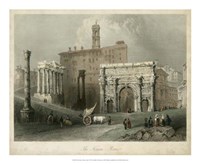 The Forum- Rome, Italy Fine Art Print
