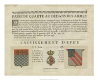 Vintage Armes & Crests V Fine Art Print