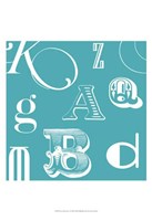 Fun With Letters I Fine Art Print
