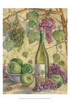 Wine with Apples Framed Print