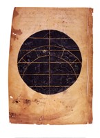 Map of the Northern Zodiac Fine Art Print