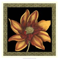 Patterned Flowers I Fine Art Print