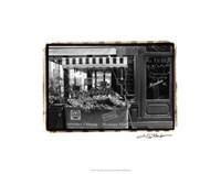 Cafe Charm, Paris I Fine Art Print