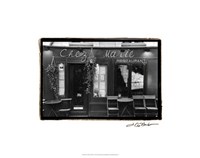 Cafe Charm, Paris V Fine Art Print
