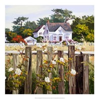 Victorian Triptych II Fine Art Print