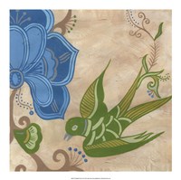 Songbird Fresco II Fine Art Print