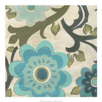 Peacock Blossoms I Fine Art Print