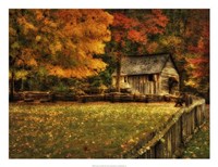 Autumn at the Mill Fine Art Print