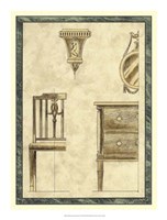 Biedermeier Furniture I Framed Print