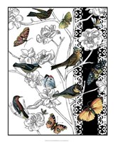 Aviary II Framed Print