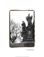 Charles Bridge in Morning Fog III Fine Art Print