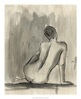 Sumi-e Figure II Fine Art Print