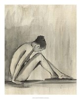 Sumi-e Figure III Fine Art Print