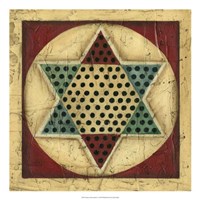 Antique Chinese Checkers Fine Art Print