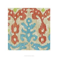 Island Ikat III Fine Art Print