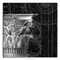 Graphic Cornice II Fine Art Print