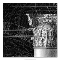 Graphic Cornice III Fine Art Print