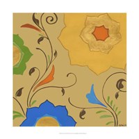 Moroccan Floral II Fine Art Print