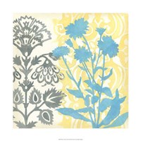 Floral Triad II Fine Art Print