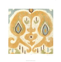 Serene Ikat III Fine Art Print