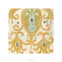 Serene Ikat IV Fine Art Print