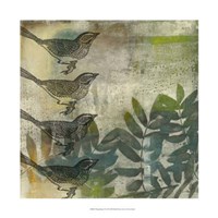 Wings Repeat I Framed Print