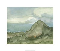 Plein Air Mountain View I Fine Art Print
