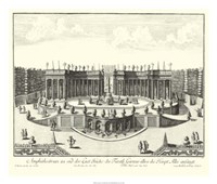 Fountains of Versailles III Fine Art Print