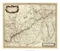 Antiquarian Map II Fine Art Print