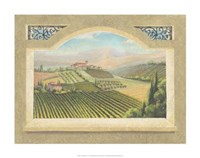 Vineyard Window IV Fine Art Print