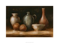 Earthenware & Fruit II Fine Art Print