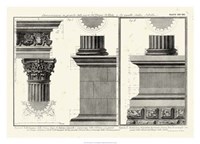 Cornice Tempio di Vesta Fine Art Print