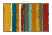 Vibrant Striation I Fine Art Print